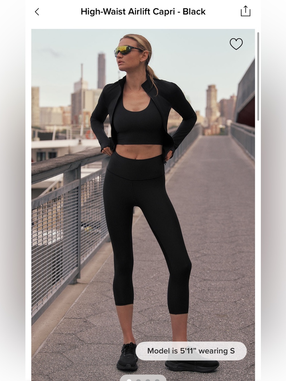 Alo High-Waist Airlift Capri